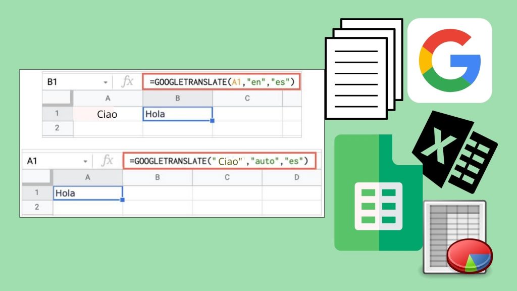 Google Sheets- Excel Mcrosoft