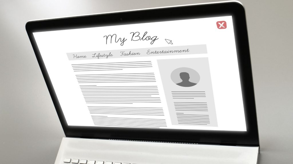 scegliere un servizio Blog e