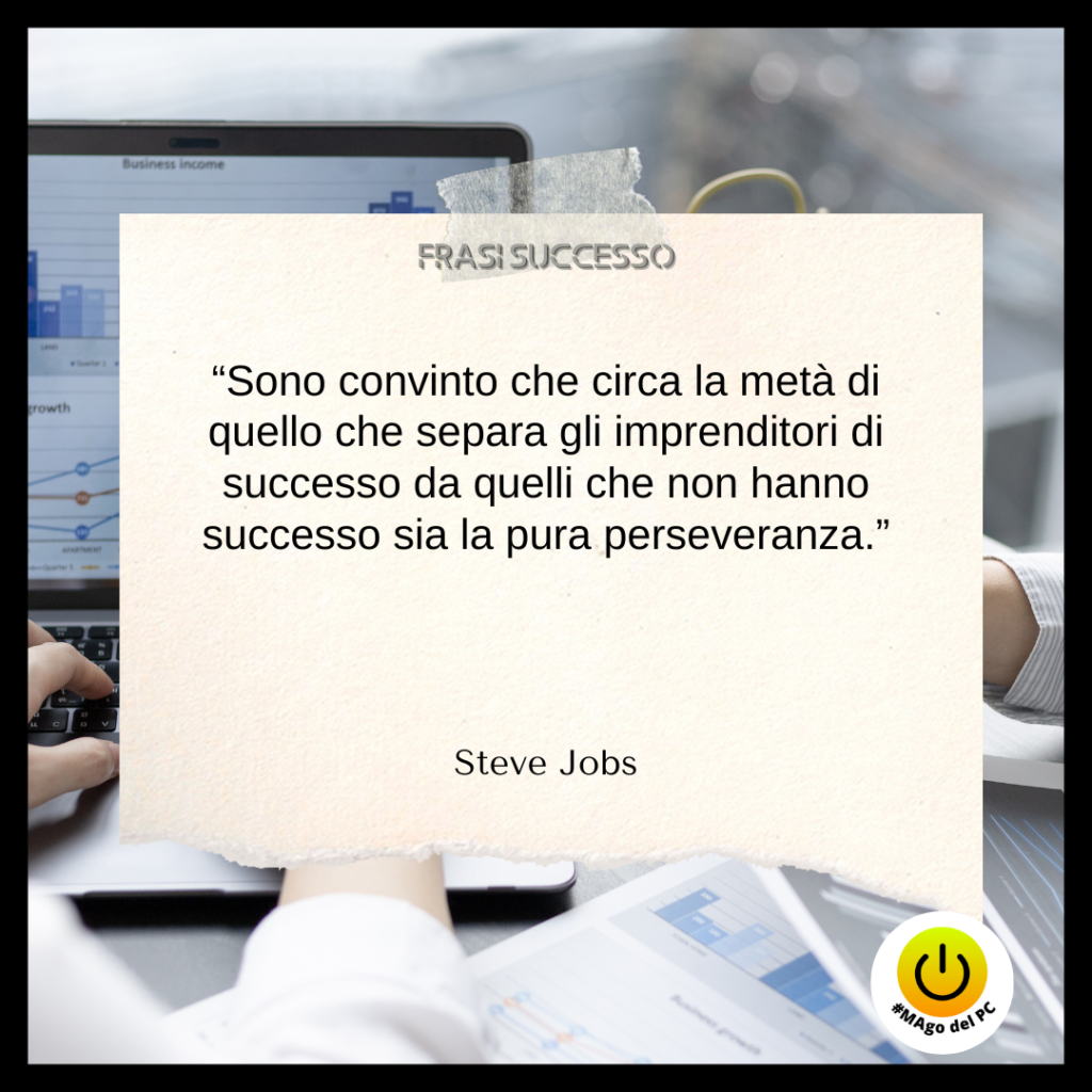 Frasi Business Steve Jobs
