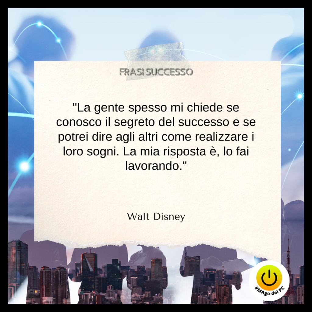 Frasi Walt Disney