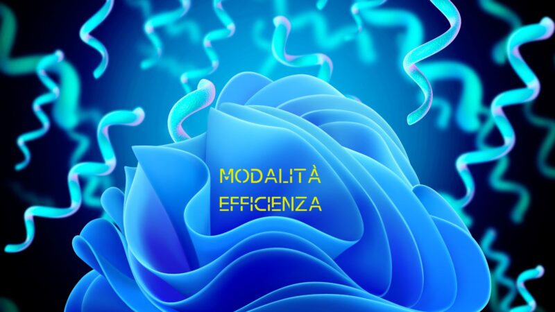 Windows 11: Modalità efficienza