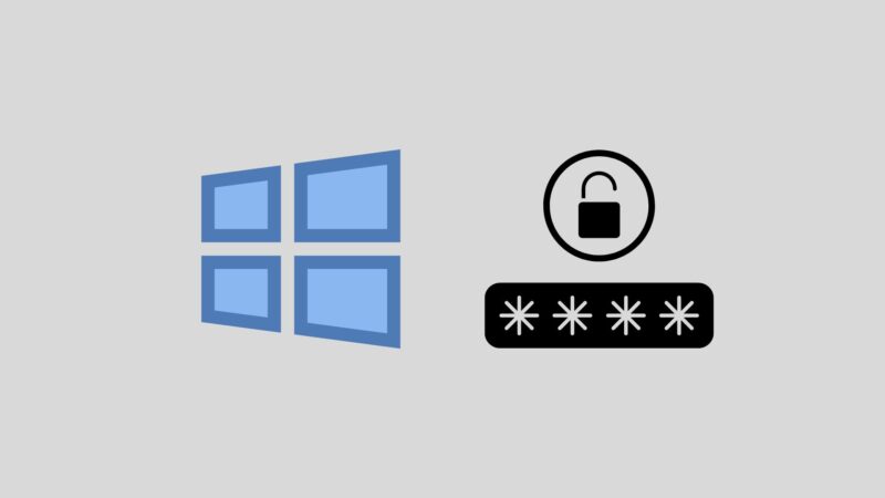 Windows 10: proteggere le password