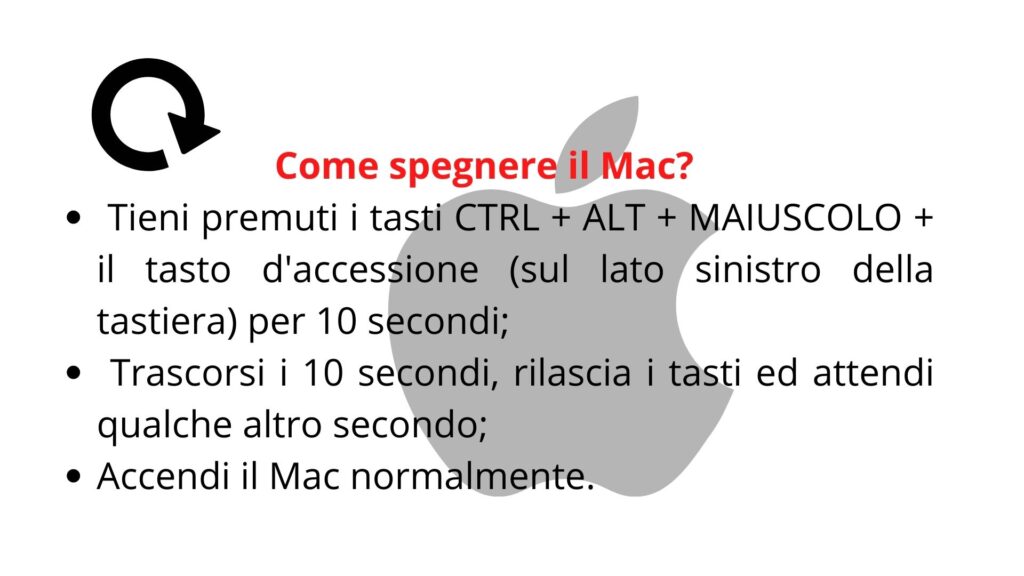 Mac - resettare Mac