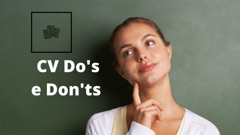 CV Do’s e Don’ts