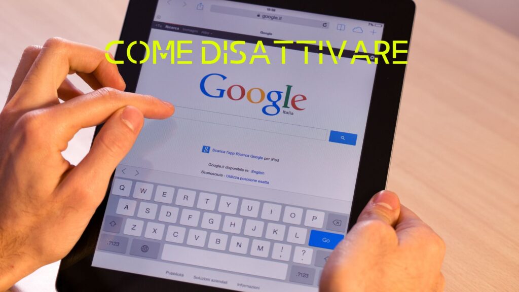 eliminare il tuo account Google 
