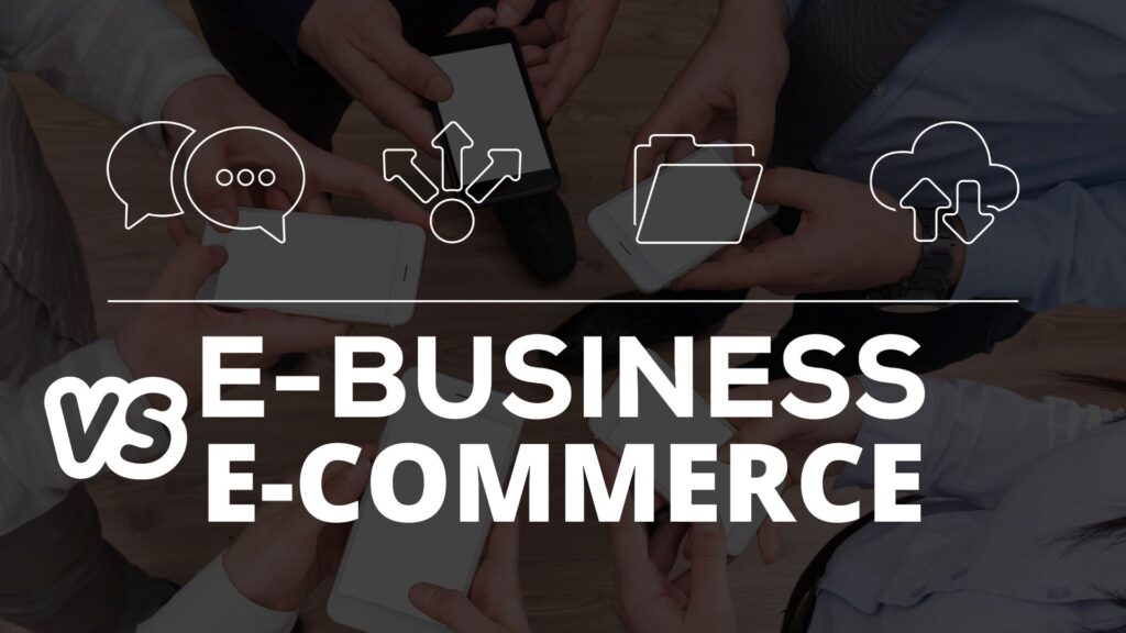 differenza tra e-commerce ed e-business