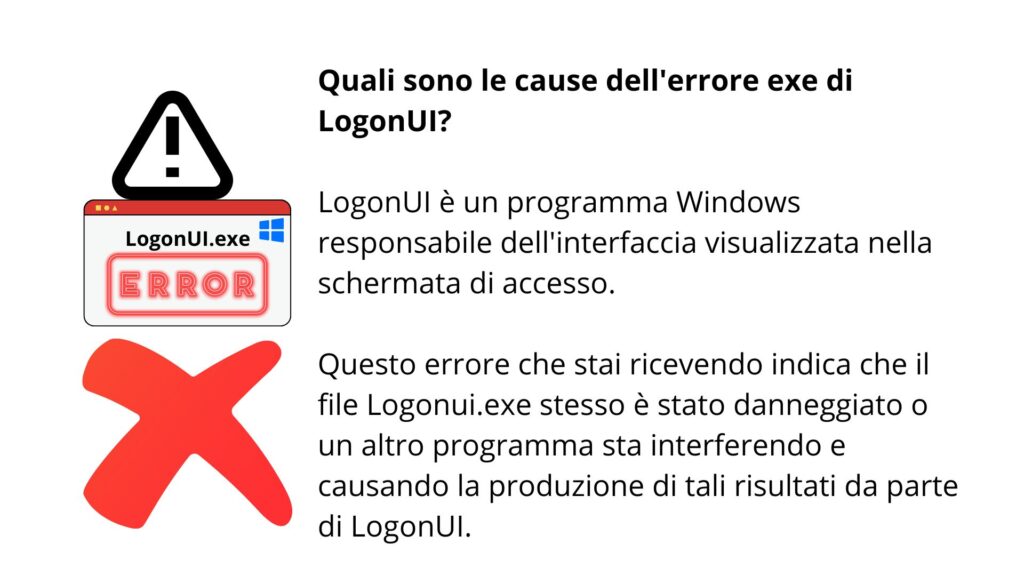 errore LongonUI.exe di Windows 10