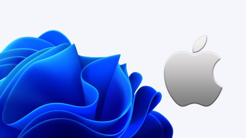Windows 11 e Apple