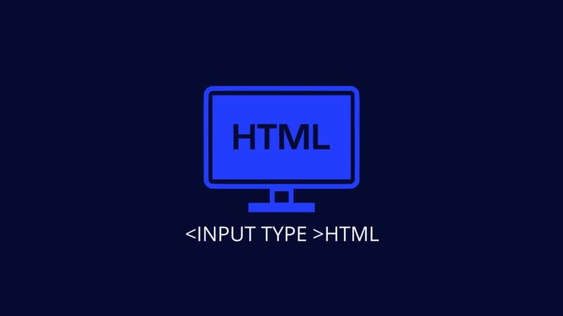 INPUT TYPE HTML