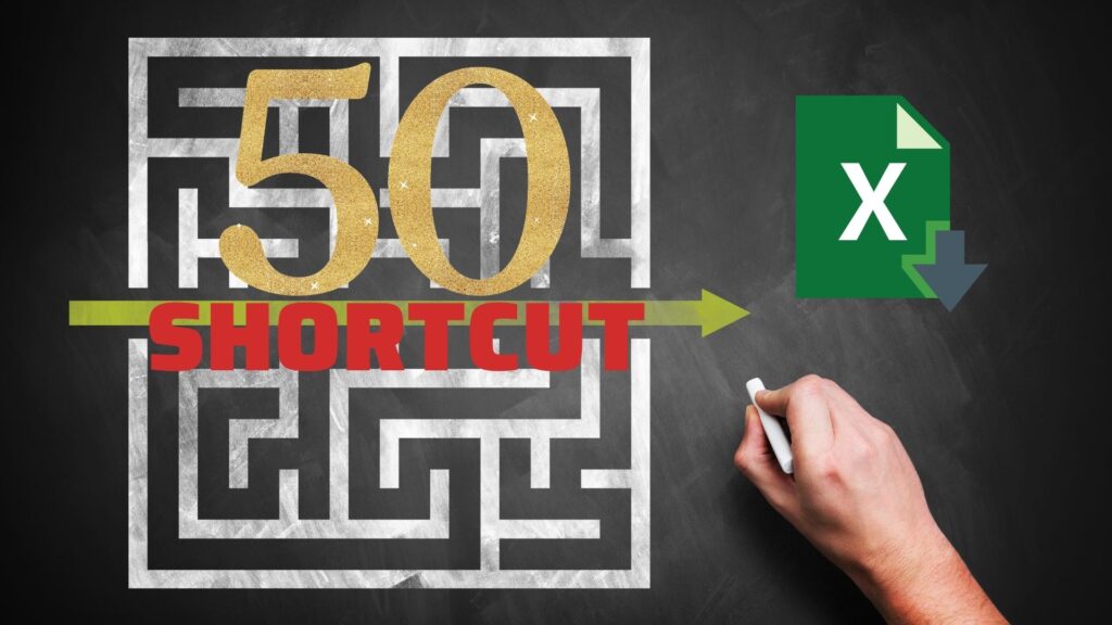 50 shortcut EXCEL