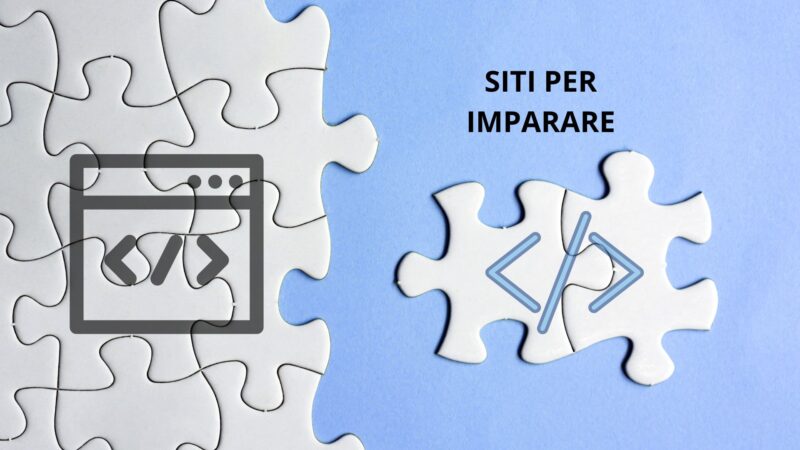 Siti per imparare: linguaggi di programmazione