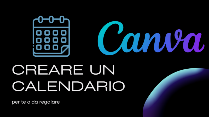 Creare un calendario con Canva