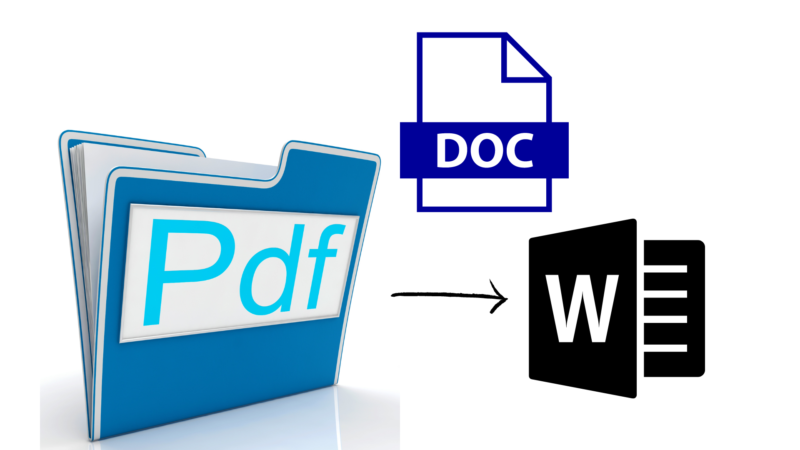 I modi per convertire i  file Word in PDF